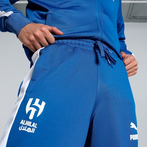 Al Hilal SFC Anniversary Men's Football Track Pants, Blue Intense-PUMA White, extralarge-IND